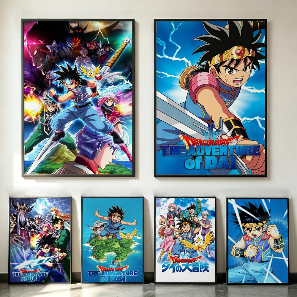 Office Quest - game Dragon Quest Poster Poster HD