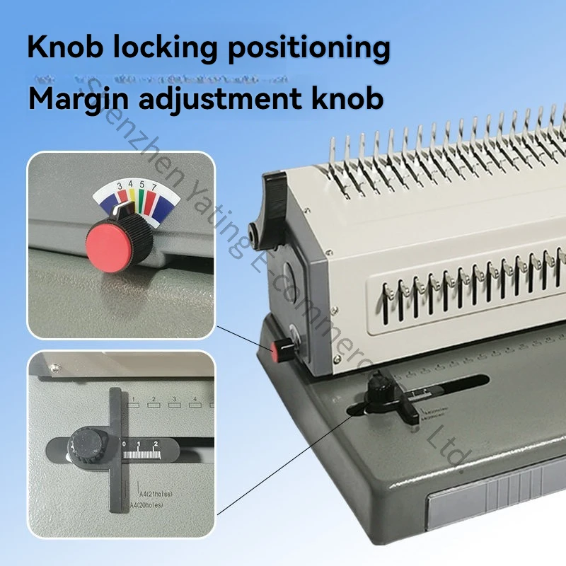 21 Holes Comb Binding Machine  - огляд і ціна Binding Machine Comb