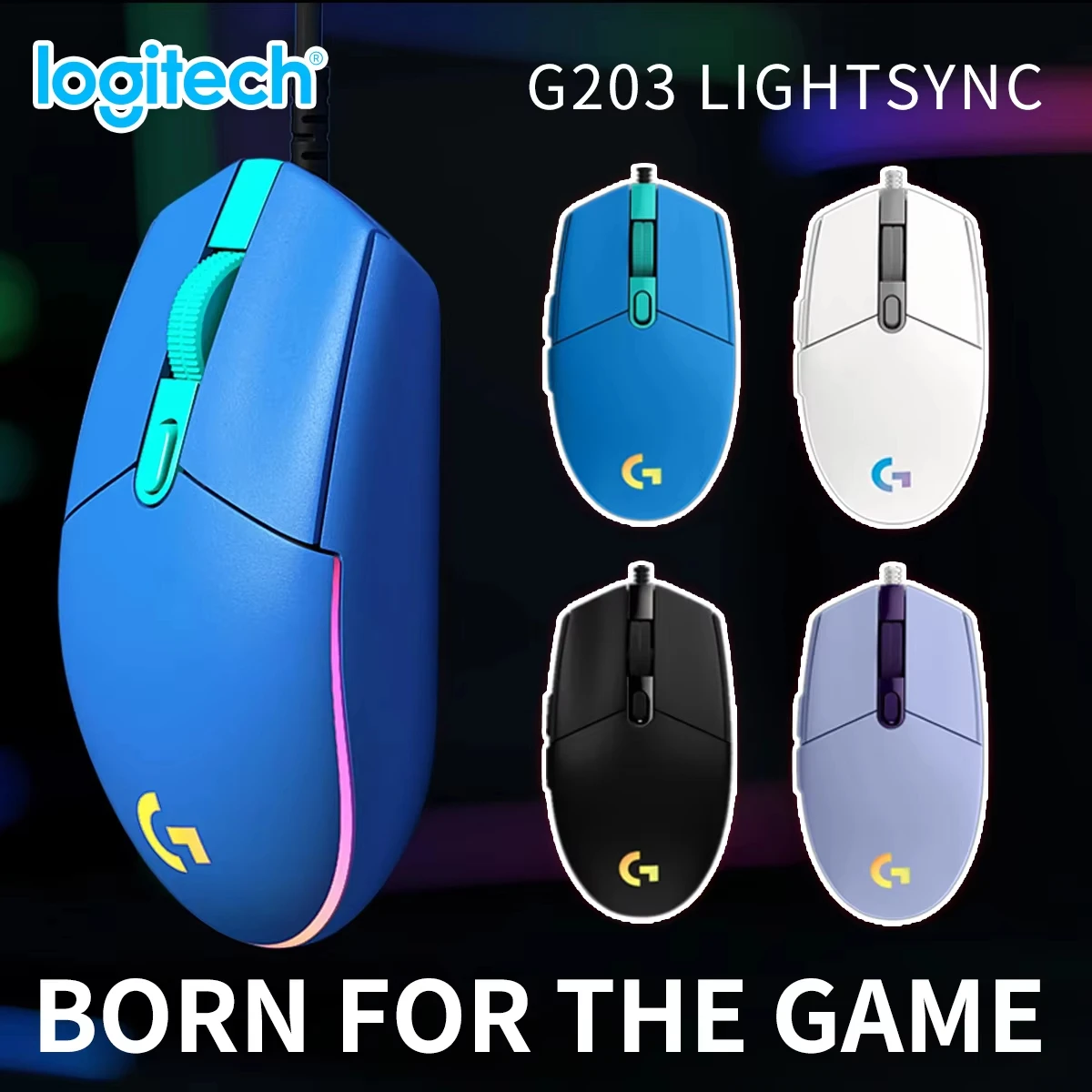 Logitech G203 RGB Gaming Mouse - огляд і ціна Logitech Mouse G203