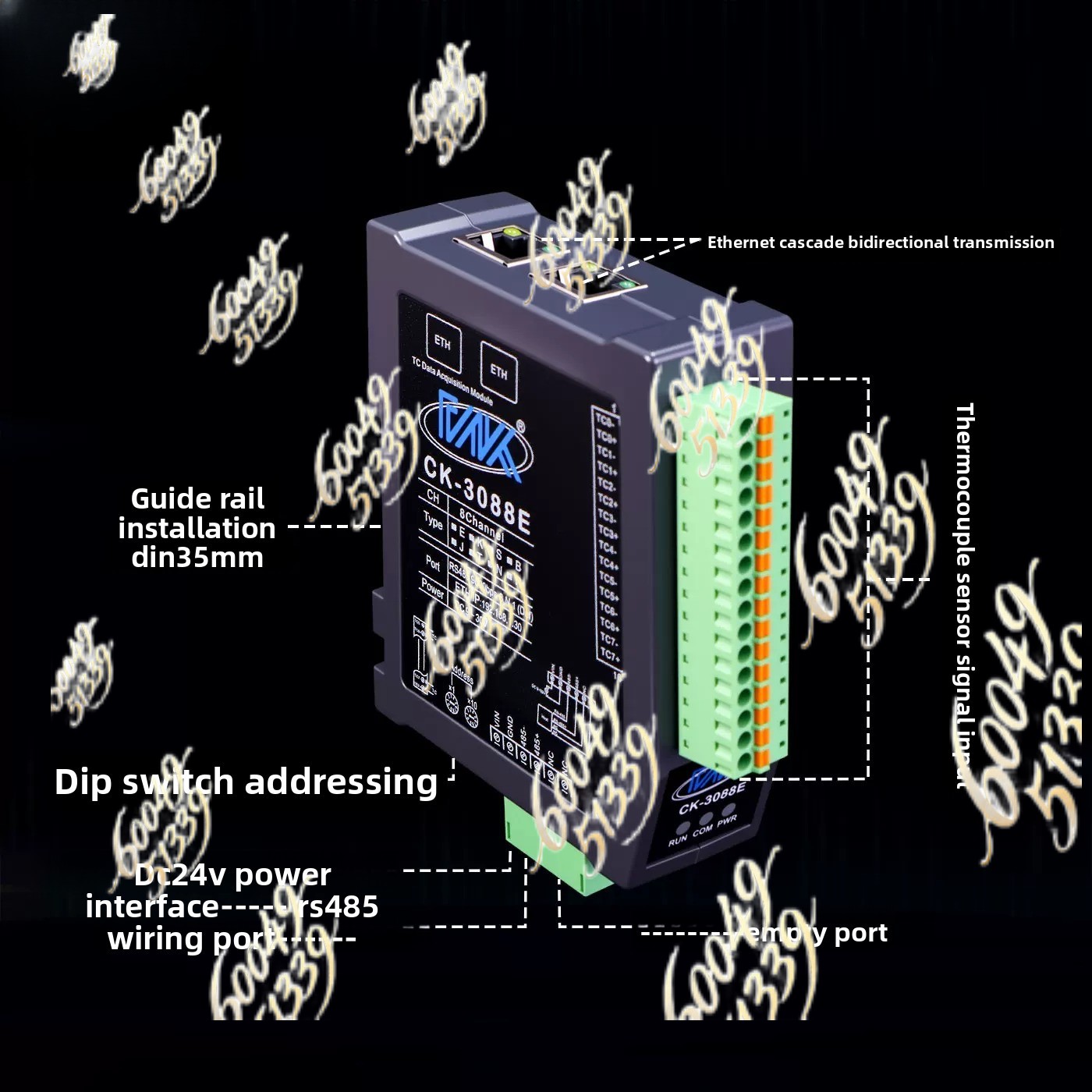 apply to 8CH Fully Isolated K- - огляд і ціна Power Over Ethernet