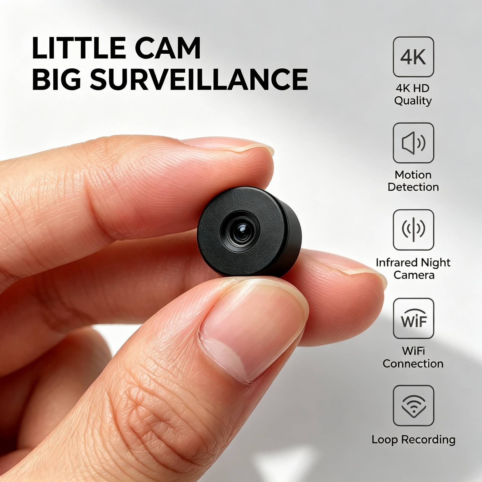 R1 Mini WiFi Security Camera,  - огляд і ціна Office Technologies