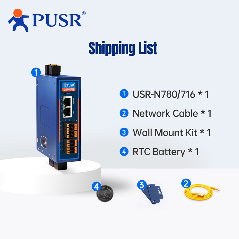 PUSR Industrial RS485 to Ether - огляд і ціна Power Over Ethernet