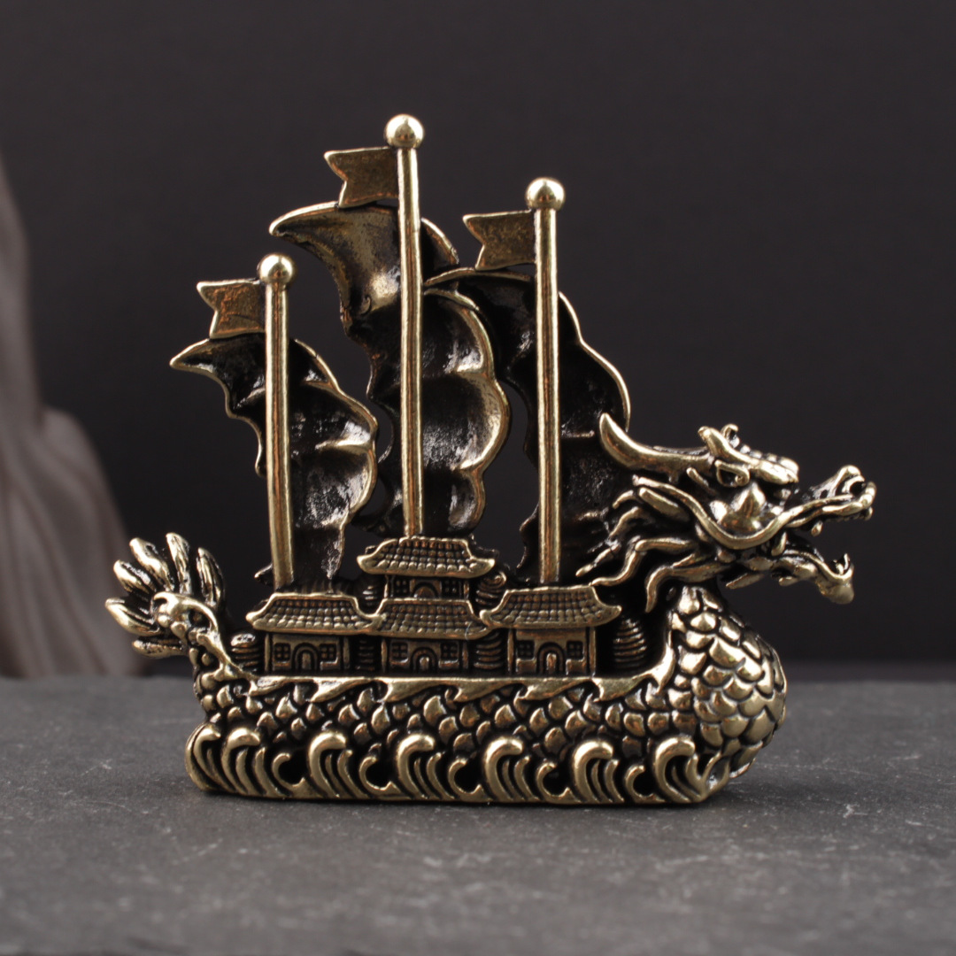 Figure Dragon Boat Statue Home - огляд і ціна Office Technologies