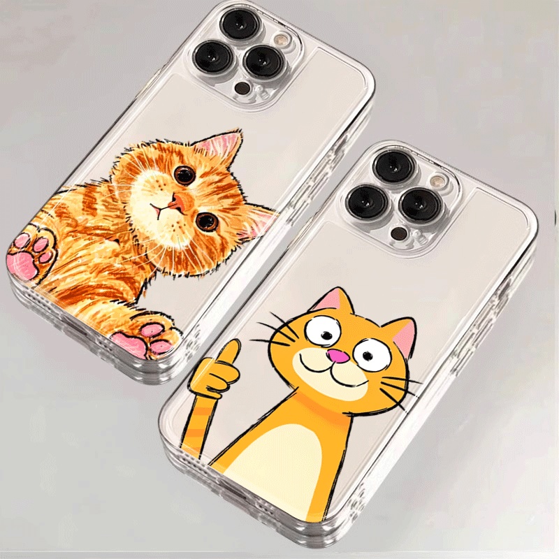 Cute Cartoon Orange Cat Phone  - огляд і ціна Receipt Printer Thermal